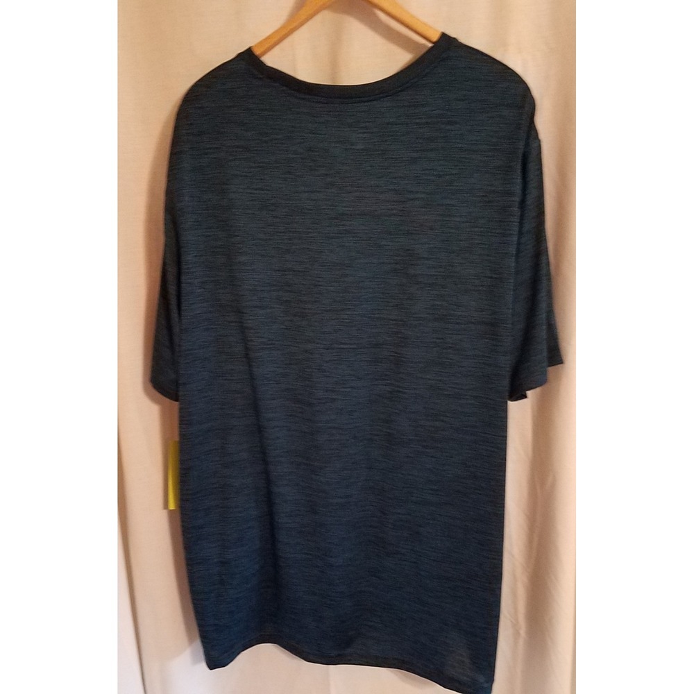 Tek Gear Dry‎ Tek Men's T-shirt Blue NWT Round Neck Activewear Size 2X Big/Tall - Picture 4 of 4